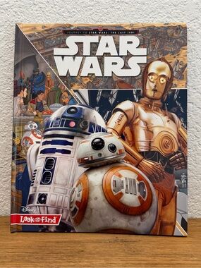 Star Wars Look and Find Book — White, Blue, Gold, Orange